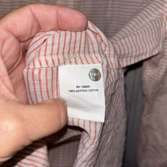 Womens Size XS Grayers Striped Button Down NWT - Picture 4 of 5